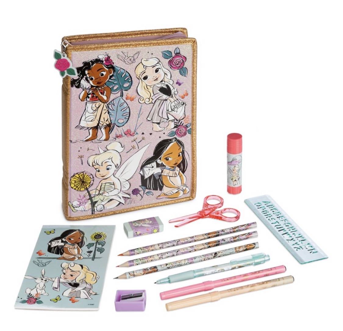 กระเป๋าเครื่องเขียน Disney Store พร้อมส่งจาก ShopDisney USA Disney ZipUp Stationery Kit "ลิขสิทธิ์แท้" ราคา 690- บาท