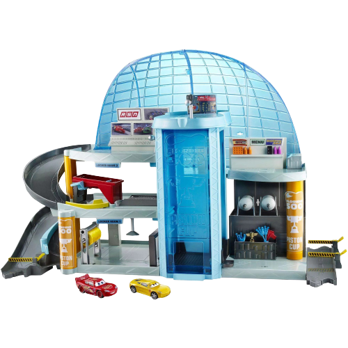 โรงรถDisney Cars Toys Garage Playset with Lightning Mcqueen & Cruz Ramirez Toy Cars ราคา 2,990.-