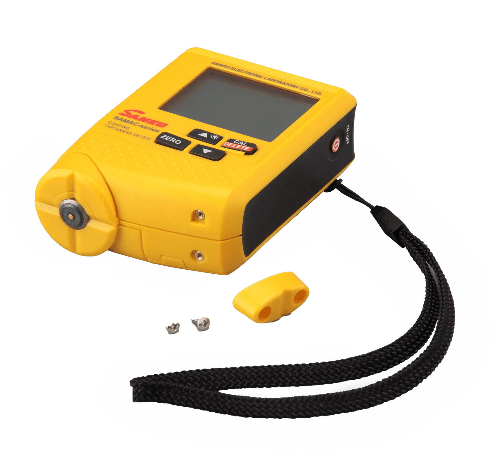 Sanko รุ่นSAMAC-Proเครื่องวัดความหนาผิวเคลือบแบบโลหะและอโลหะ,Dual type High performance type,Meas.range:0~2.5(Fe),2.0mm(NFe)