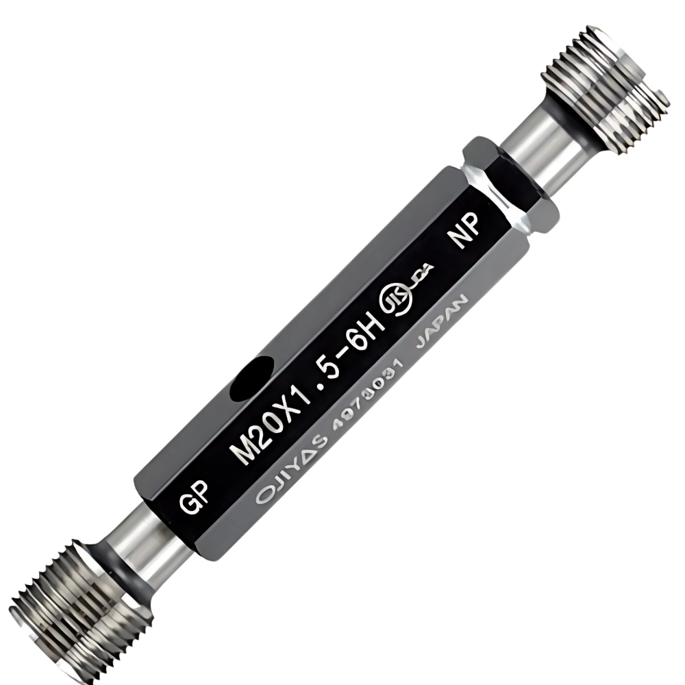 Ojiyas รหัส M4P0.7-GPNP-6H เกจวัดเกลียวในมาตรฐานสากลผลิตญี่ปุ่น,Thread plug gauge(ISO Standard,class GPNP-6H), M4X0.7-GPNP-6H ,Go/NoGo set