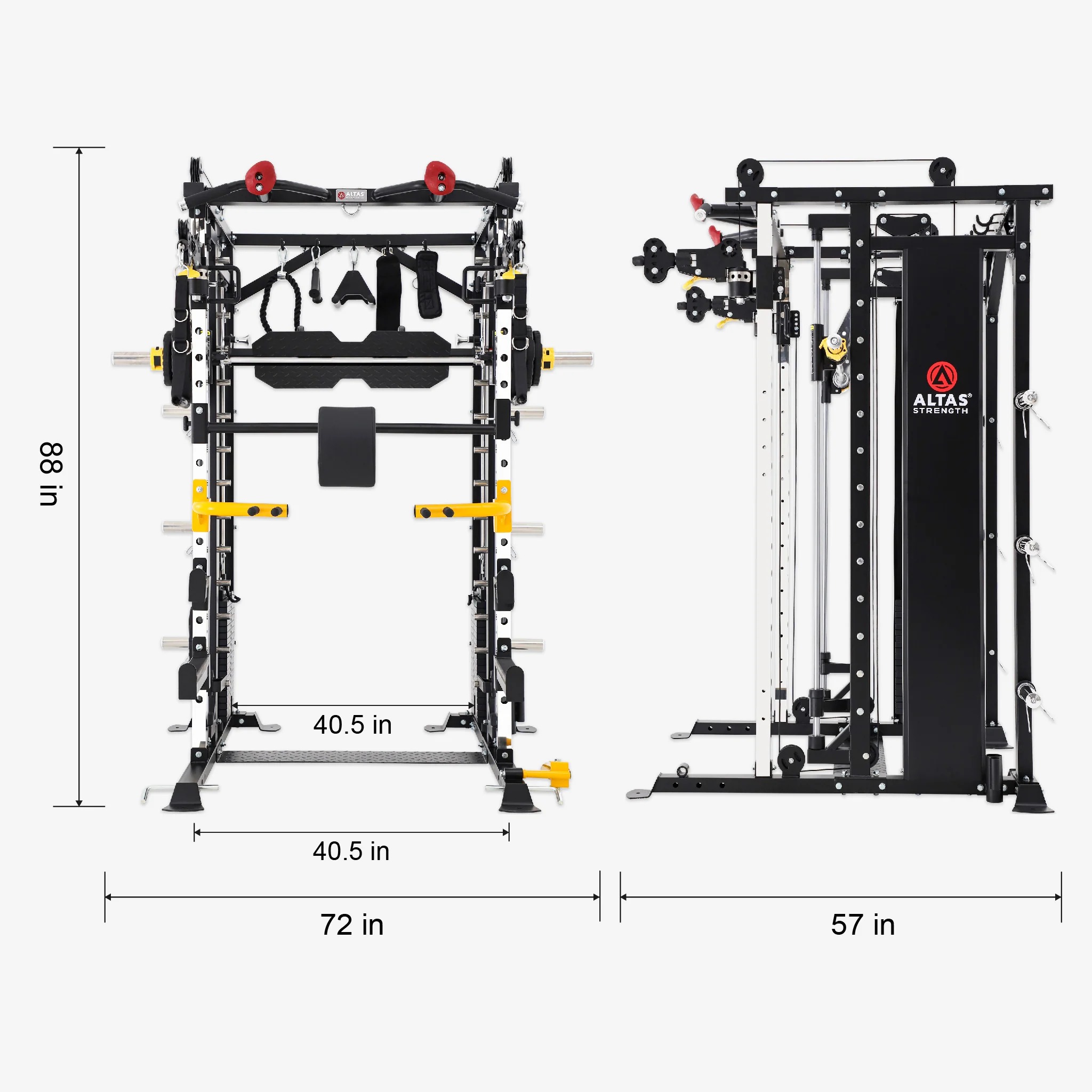 Smith Machine Altaz 3087B (Iron G20) สมิทแมชชีนG20 ส่งฟรีทั่วประเทศ
