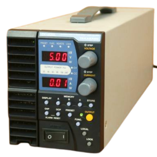 Takasago รุ่นZX-S-400HAN เครื่องจ่ายไฟฟ้าแรงดันสูง,DC stabilized power supply,Output :0～640V, 0～5A, 400W