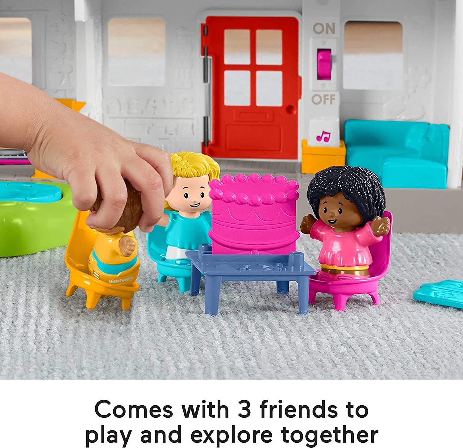 Fisher-Price Little People Friends Together Play House ชุดของเล่นอิเล็กทรอนิกส์ ราคา 3,990 - บาท