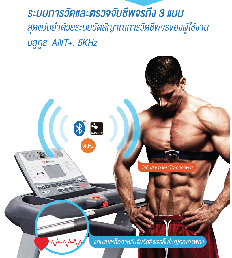 ลู่วิ่งไฟฟ้า Alatech / Attacus AT500 (Taiwan)