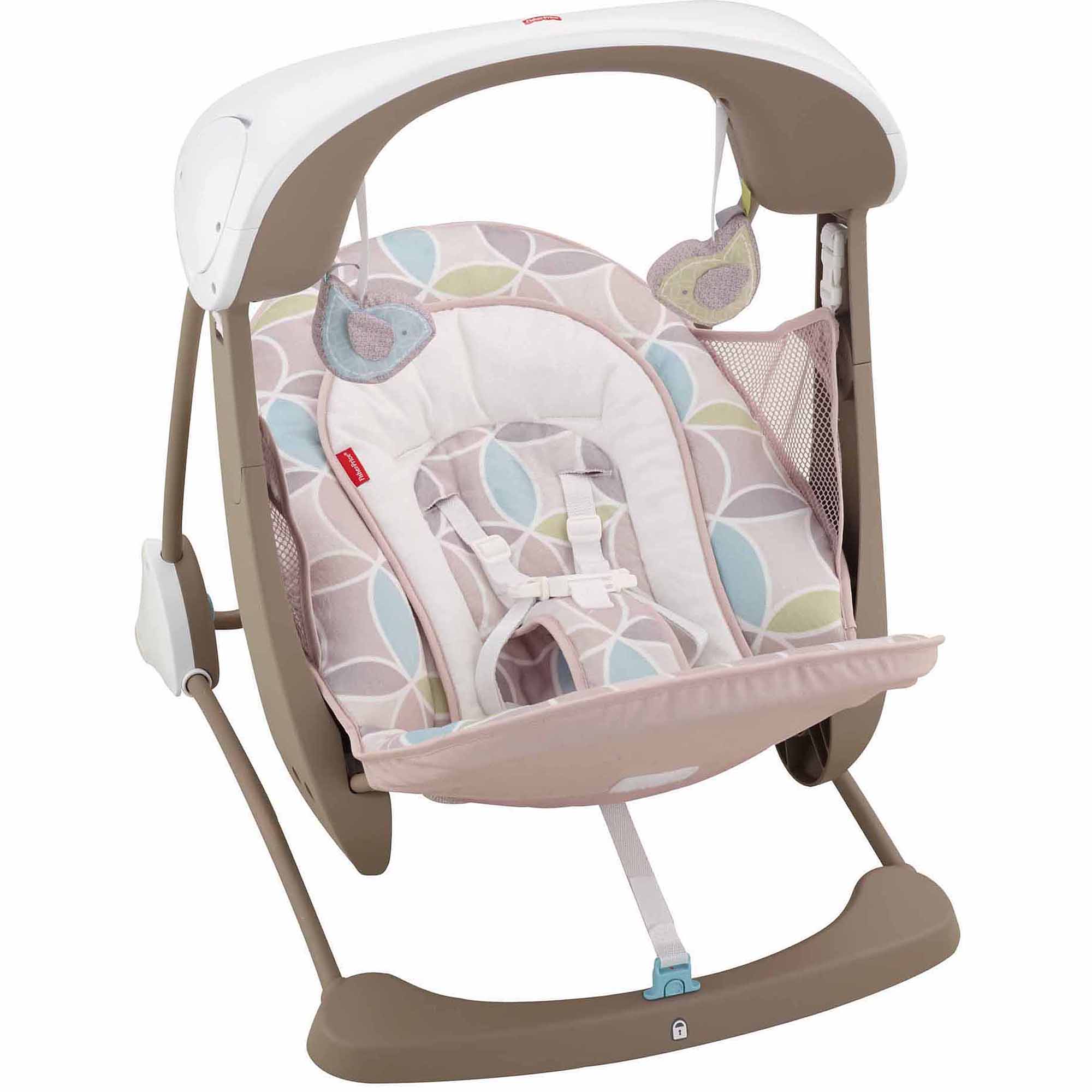 Fisher Price Deluxe Take-Along Swing & Seat เปลสั่นอัตโนมัติ และ เปลไกวอัตโนมัติ รุ่นพกพาสะดวก ดีไซน์ใหม่ล่าสุด