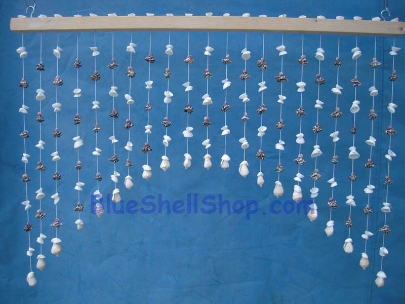 โค้งสั้นหอยเงาะสลับขาว