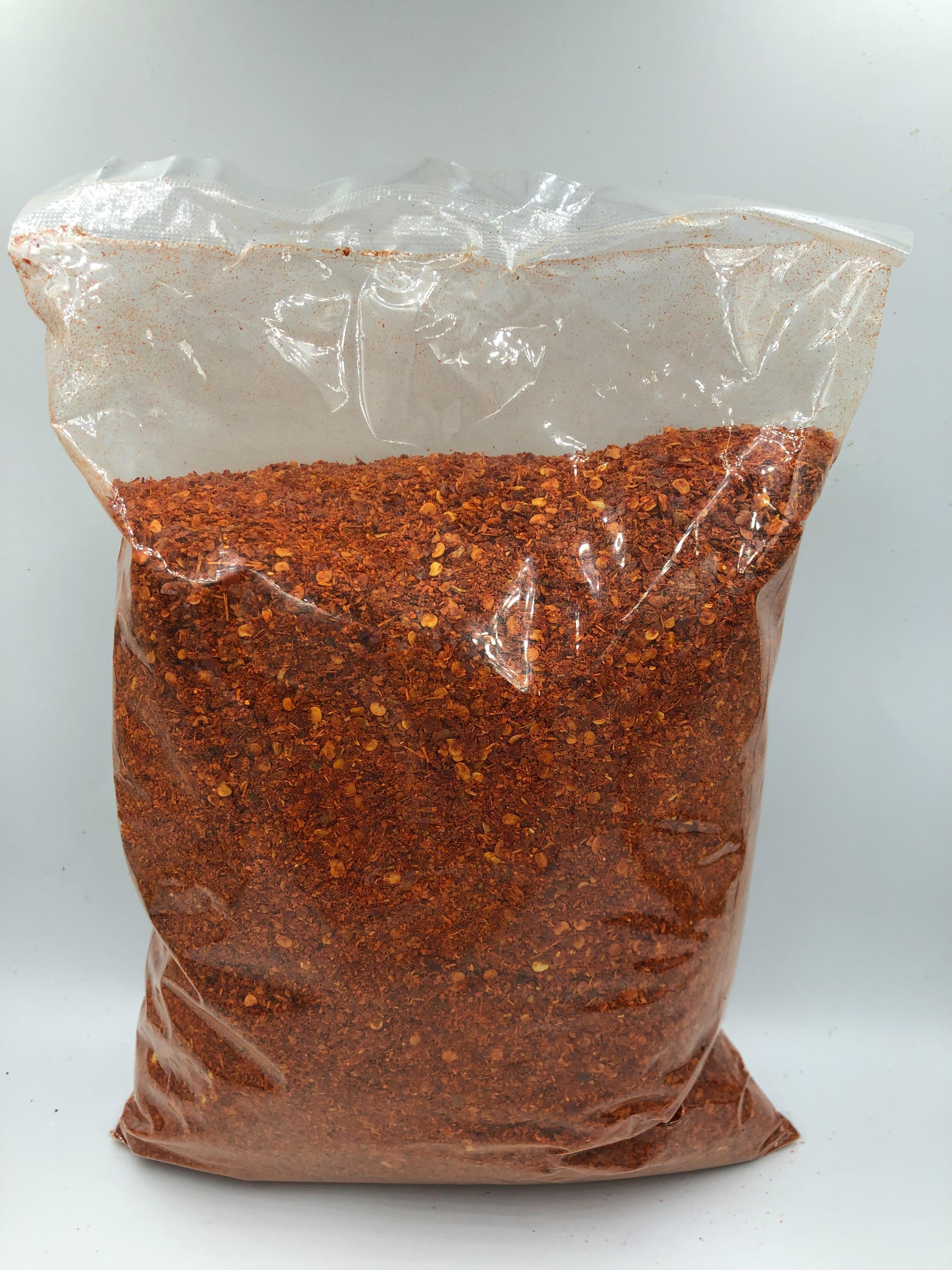พริกป่น (Chilli powder) น้ำหนัก 500 กรัม พริกป่นแดง ไม่คั่ว ปั่น สด ๆ ใหม่ ๆ ทุกวัน พริกสำหรับทำน้ำจิ้มลูกชิ้น พริกป่นปรุงก๋วยเตี๋ยว สำเนา