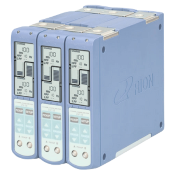 Rion รุ่น UV-16 เครื่องขยายสัญญาณแบบ2ช่องสัญญาณ,Dual channel charge amplifier
