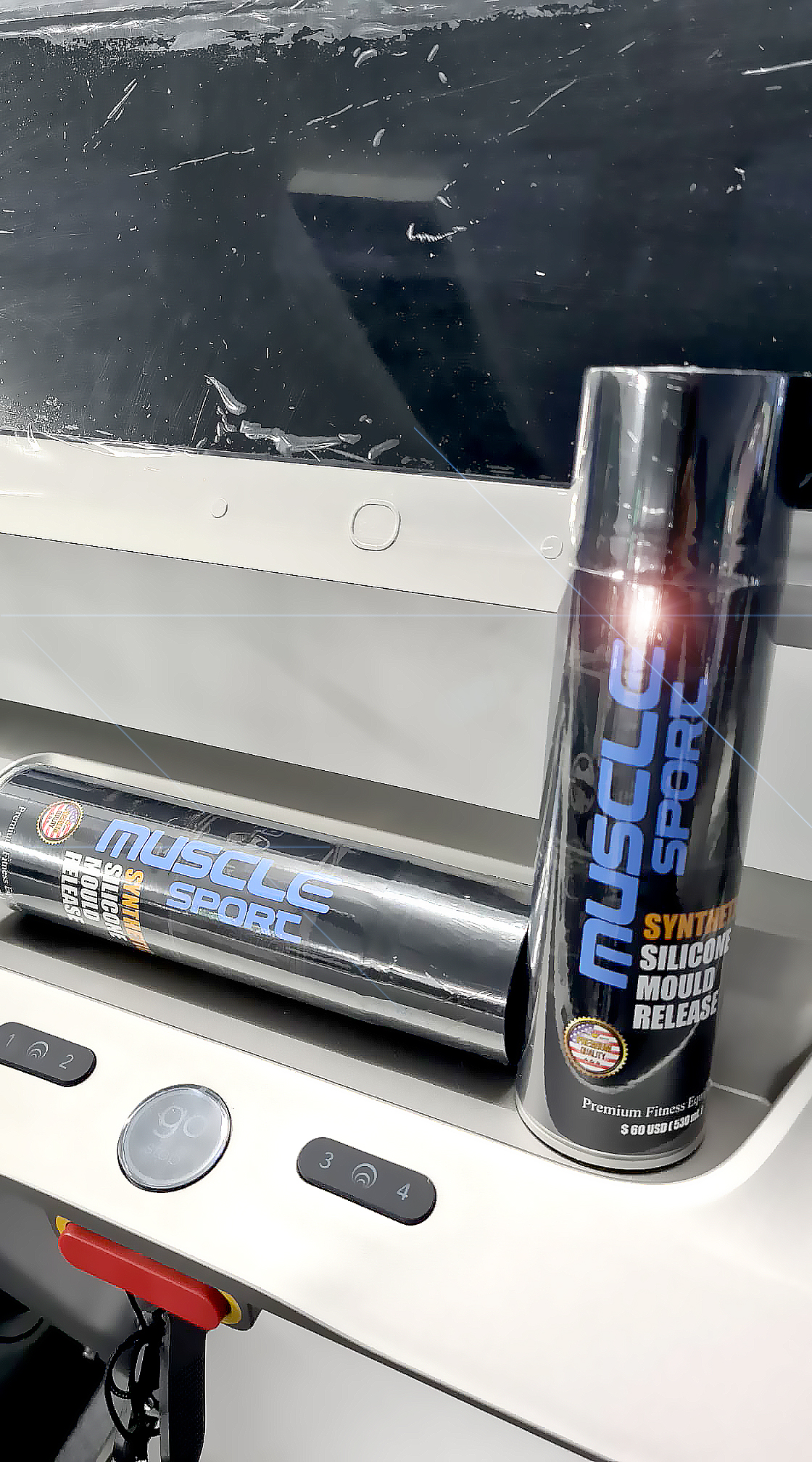 สเปรย์ลู่วิ่งไฟฟ้า Muscle Sport สเปรย์บำรุงสายพานลู่วิ่งไฟฟ้า