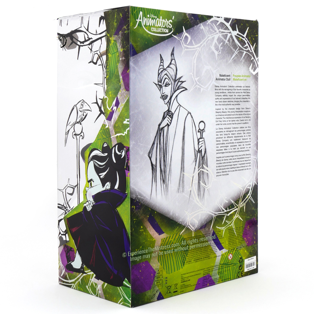 พร้อมส่ง 1 ใน 700 ตัว ตุ๊กตา Disney D23 Expo 2019 Maleficent Animator Doll Limited of 700 New with Box