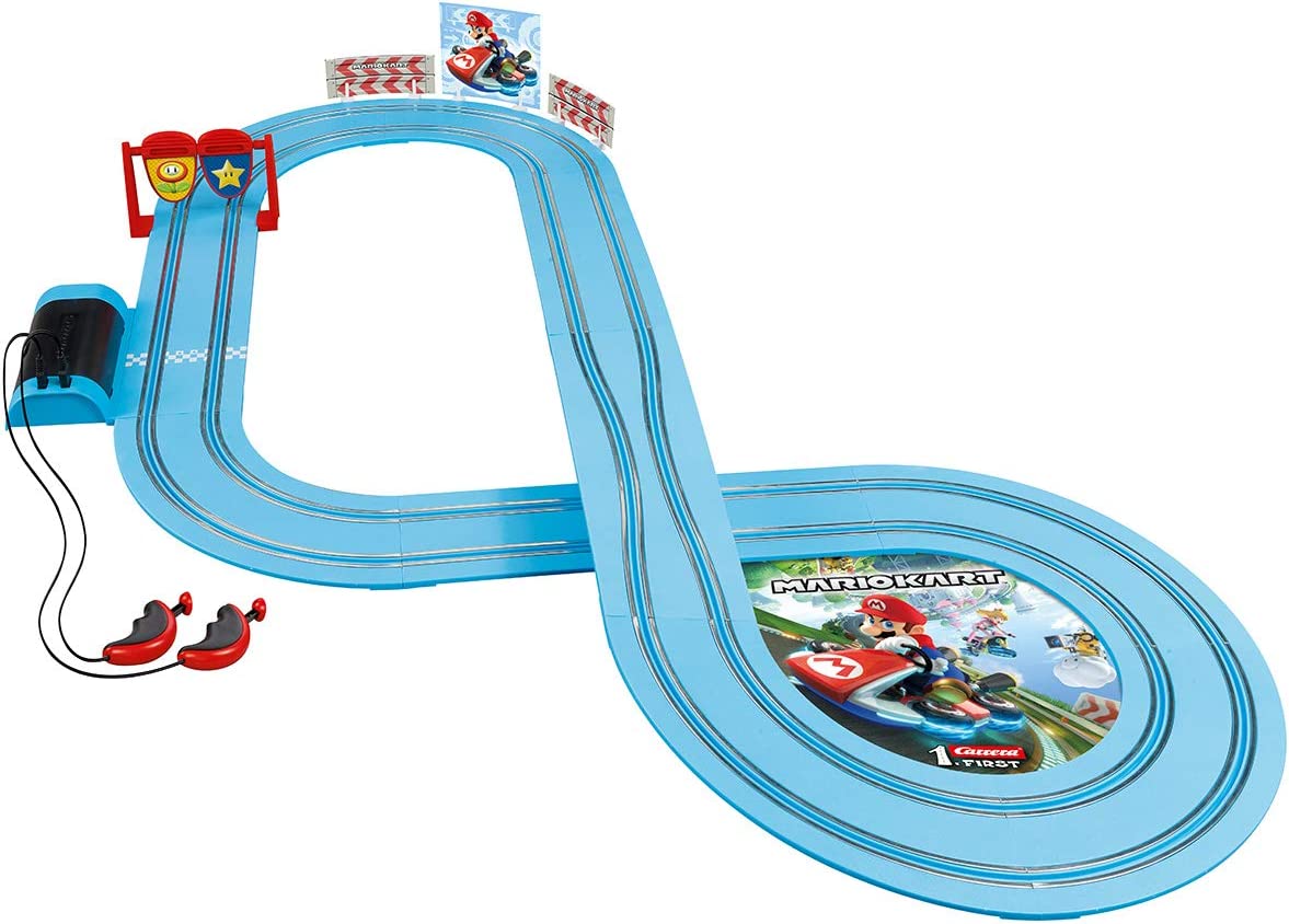 ใหม่!! รถแข่งสล็อตมาริโอ้ Carrera First Nintendo Mario Kart Slot Car Race Track ราคา 2,990.- บาท