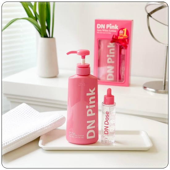 DN Pink Aura White Lotion ดีเอ็น พิ้งค์ ออร่าไวท์ โลชั่น