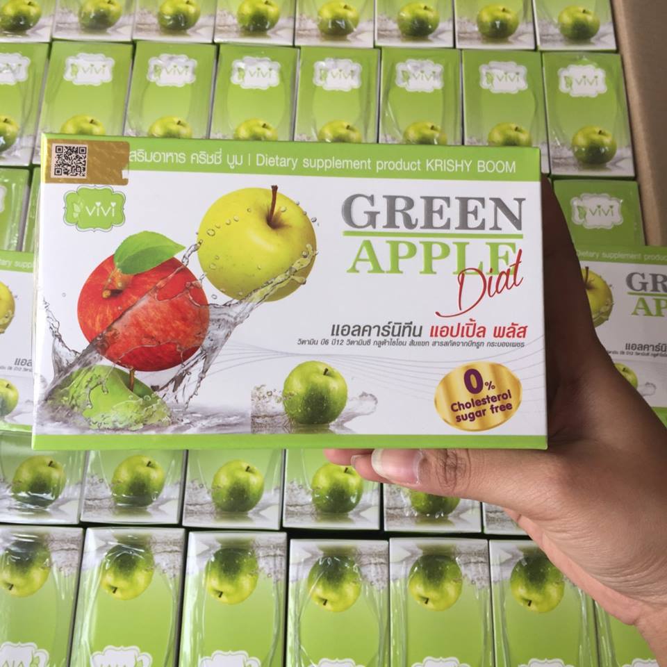 วีวี่ ผลิตภัณฑ์ลดน้ำหนัก รสแอปเปิ้ล (ViVi GREEN APPLE Diet)