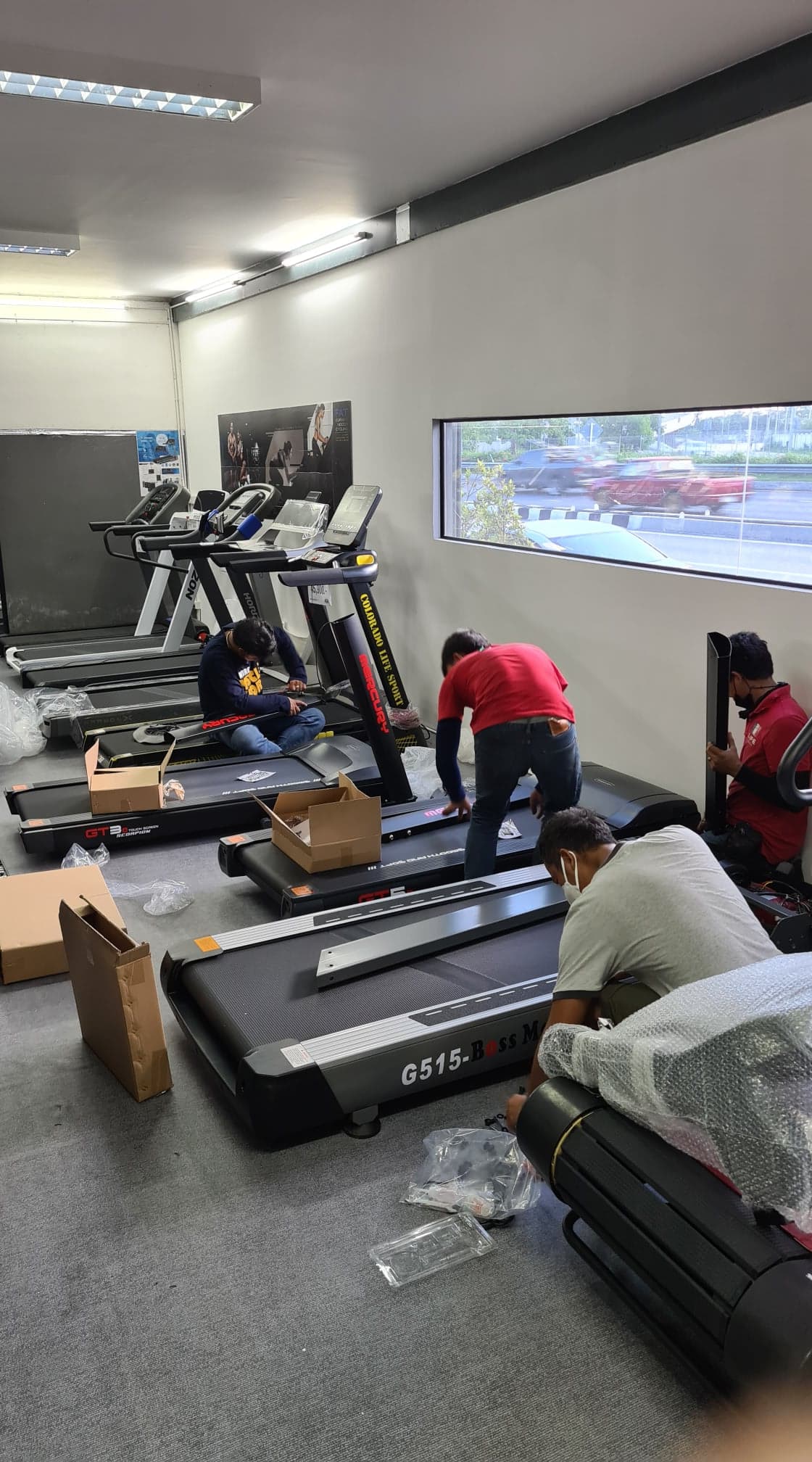 ลู่วิ่งไฟฟ้า Mercury GT5 / Touch Screen จอทัชสกรีน