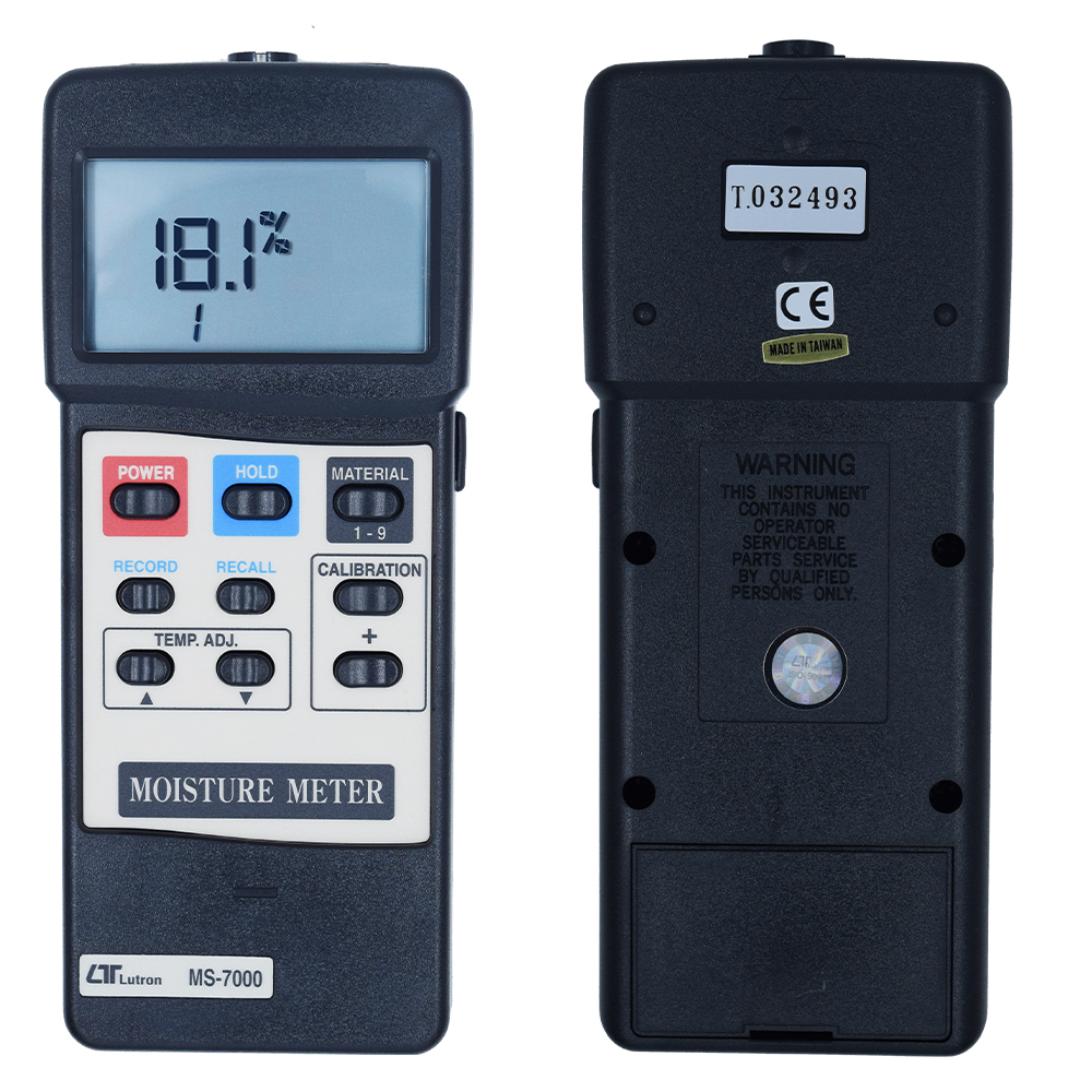 Lutron รุ่นMS-7000เครื่องวัดความชื้นไม้แบบดิจิตอล,Wood moisture meter,Range:9-30%