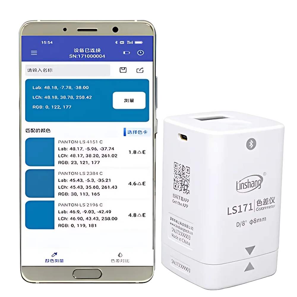 Linshang รหัส LS171 เครื่องวัดสีขนาดกระทัดรัด , Pocket Colorimeter D/8°