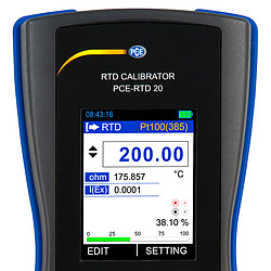 PCE รุ่นRTD-20 เครื่องมือวัดงานด้านสอบเทียบCalibrator