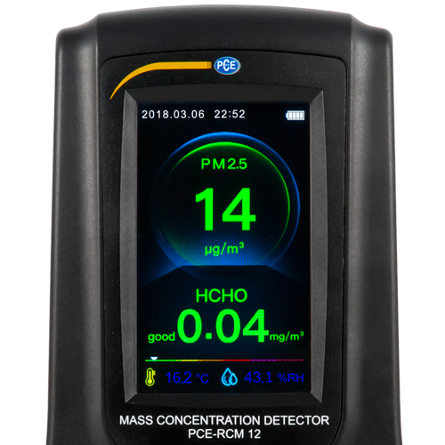 PCE รุ่นRCM-12CO2เครื่องวัดบันทึกอุณหภูมิData Logger / Room ClimateData Logger