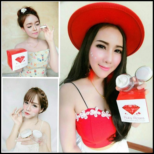 รับบี้ โรส ครีม Ruby Roses Cream ครีมรากหญ้า