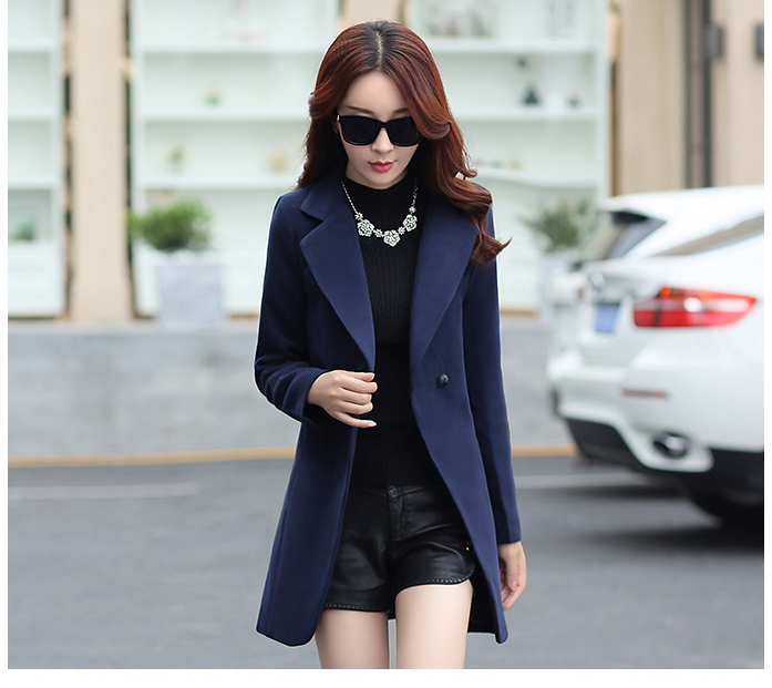 CW5908005 เสื้อโค้ทขนสัตว์ (ผ้าวู) ปกเชิ้ตสีดำงานเกาหลี คุณภาพดีงานสวยมาก (พร้อมส่ง)ไวน์แดง M L ไวน์แดง M,L CW5908005 ตัว