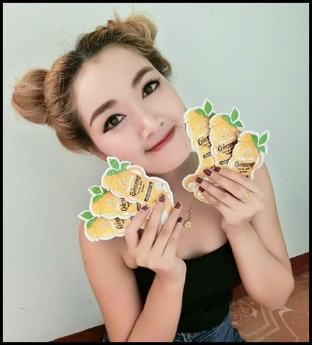 ครีมหน้าใสโสมคุณหญิง แบบซอง Ginseng facial skin By Khun Ying
