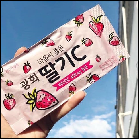ตัลกีซีวิตามินซี Vitamin C Strawberry 400 mg วิตามินเกาหลีรูปแบบใหม่
