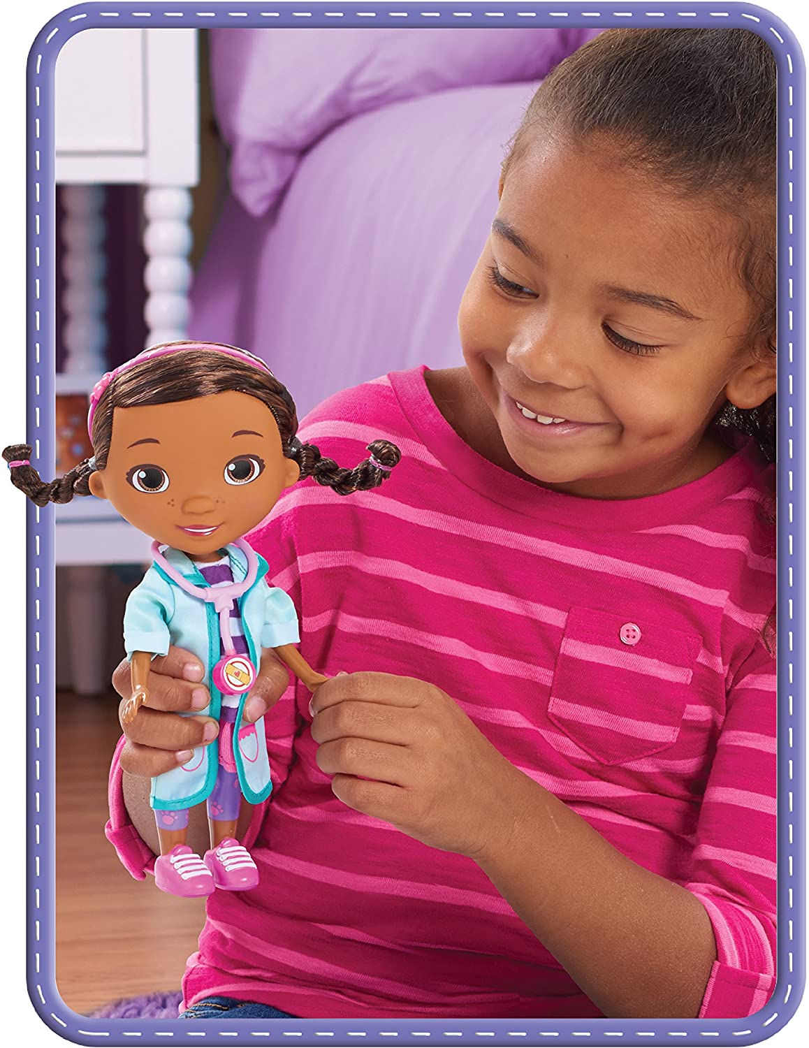 ตุ๊กตา สัตวแพทย์ ฉุกเฉิน Doc McStuffins Pet Rescue 8.5 "Doc Doll