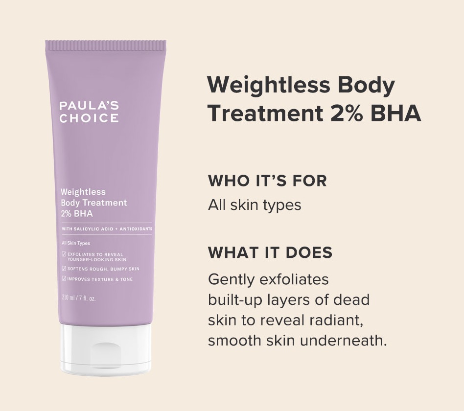 PAULA'S CHOICE :: Resist Weightless Body Treatment 2% BHA สำหรับทาสิวที่ตัว แผ่นหลัง ขนคุด