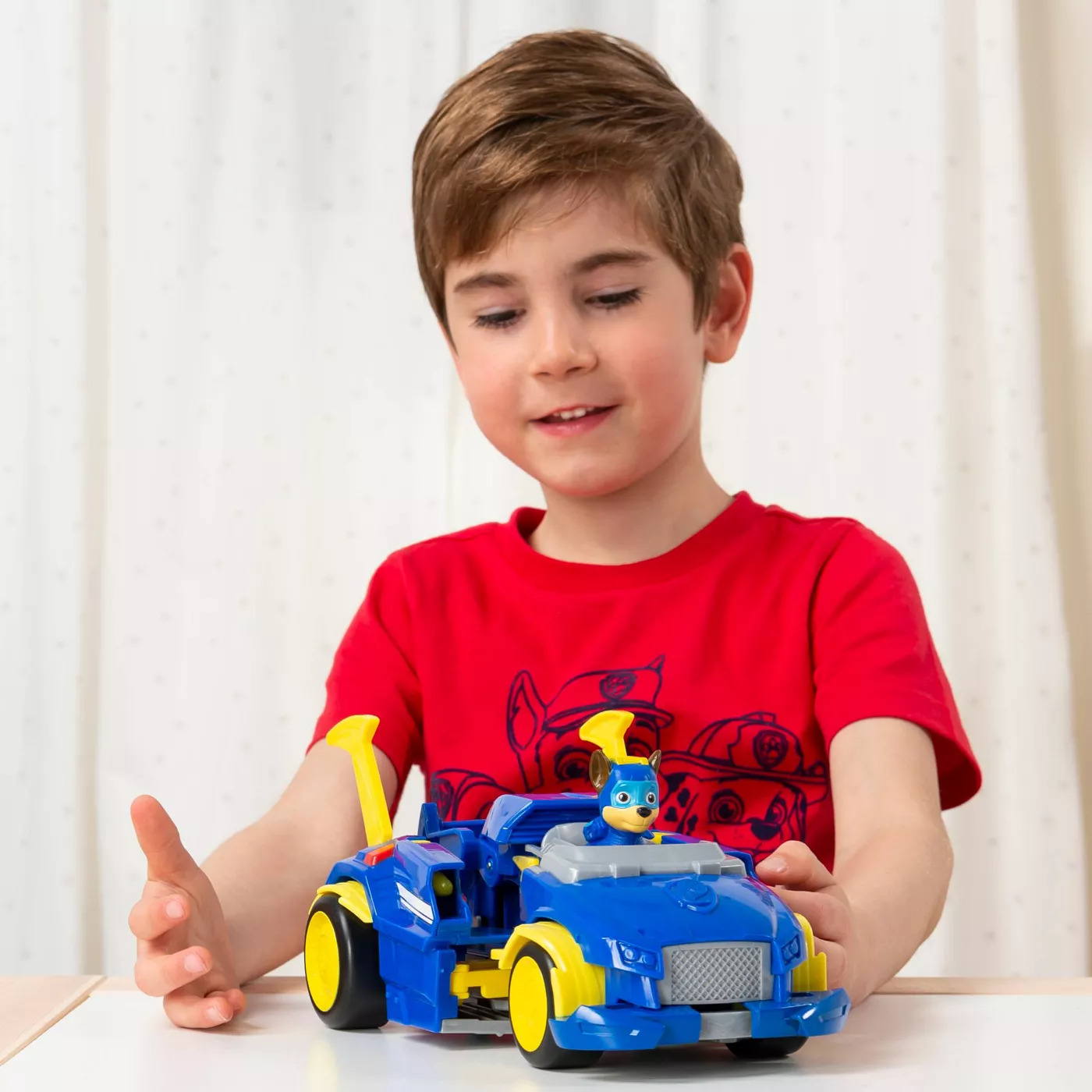 รถกู้ภัย ลาดตระเวน PAW Patrol Marshall and Chase Powered up Vehicles Dual Pack นำเข้าจาก USA