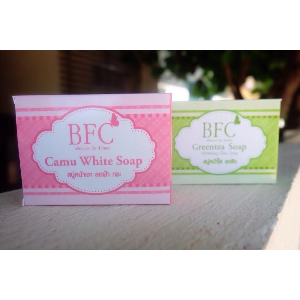 สบู่คามู คามู (สบู่หน้าเงา ลดฝ้า กระ) Camu White Soap by BFC