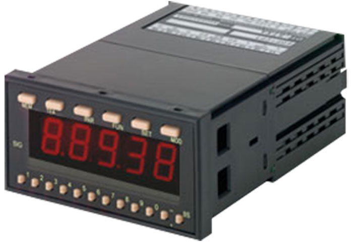 NidecShimpo DT-5TXR Panel Tachometer with Optional Output Modules