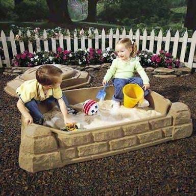พร้อมส่ง Step 2 Naturally Playful Sandbox กระบะทรายขนาดใหญ่สุดพร้อมฝาปิด ราคา 5,790 บาท