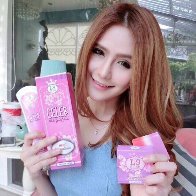 เซเลปไวท์บอดี้โลชั่น(Celeb white body lotion) By LS Celeb