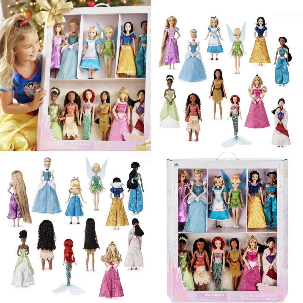 ชุดของขวัญคอลเลกชันตุ๊กตา Disney Classic Doll Collection Gift Set of 12 – 11” - 2021 - Classic Dolls