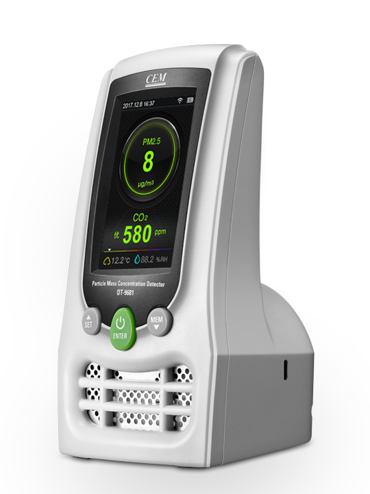 CEM รุ่นDT-9680/9681 เครื่องตรวจจับความเข้มข้นของอนุภาค