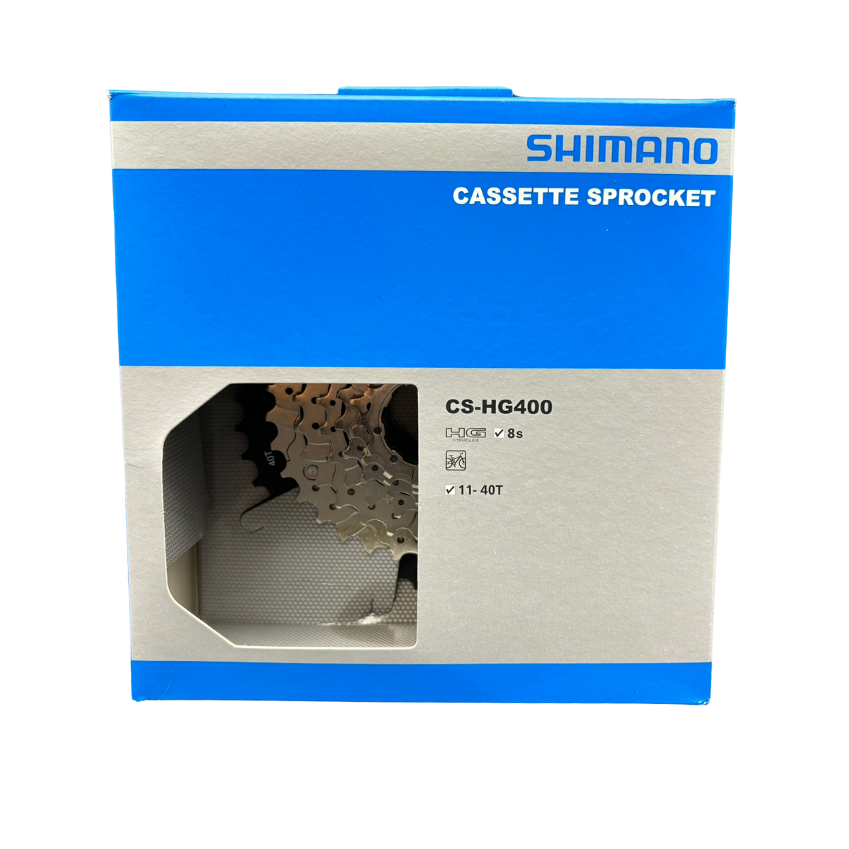 SHIMANO เฟืองหลัง สเตอร์ ACERA รุ่น CS-HG400 / 8-SPD ขนาด 11-40T