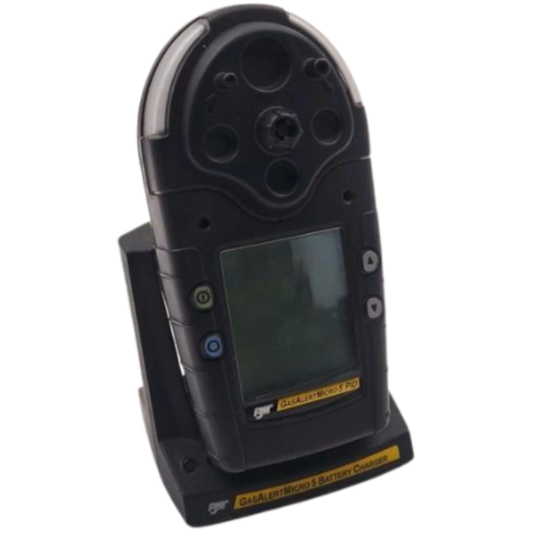 BwTechnology รหัสสินค้า M5-XWCY-R-P-D-B-N-00 เครื่องตรวจจับก๊าซ5ชนิดแบบพกพาสีเหลือง , GasAlertMicro5,multi-Gas Detector, %LEL,O2,H2S,CO,Cl2,rechargeable battery&pump,black housing