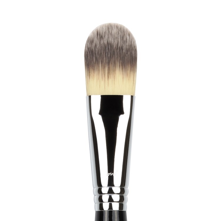SIGMA :: F60 - Foundation แปรงขนสังเคราะห์ สำหรับลงรองพื้นและไพรเมอร์ ปกปิดผิวบริเวณกว้าง หัวแปรงแน่น แบน เรียว