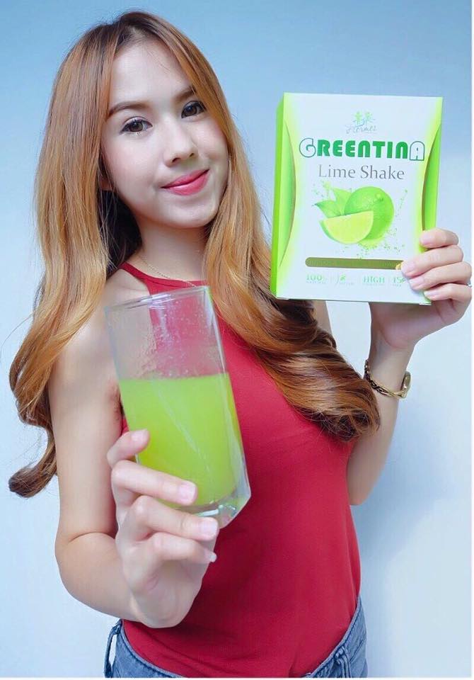 กรีนติน่า ไลม์เชค ชามะนาวลดน้ำหนัก (Greentina Lime Shake)