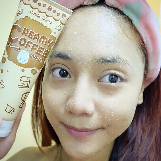 Creamy Coffee Scrub Mask (สครับมาส์กกาแฟ ลิตเติ้ลเบบี้)
