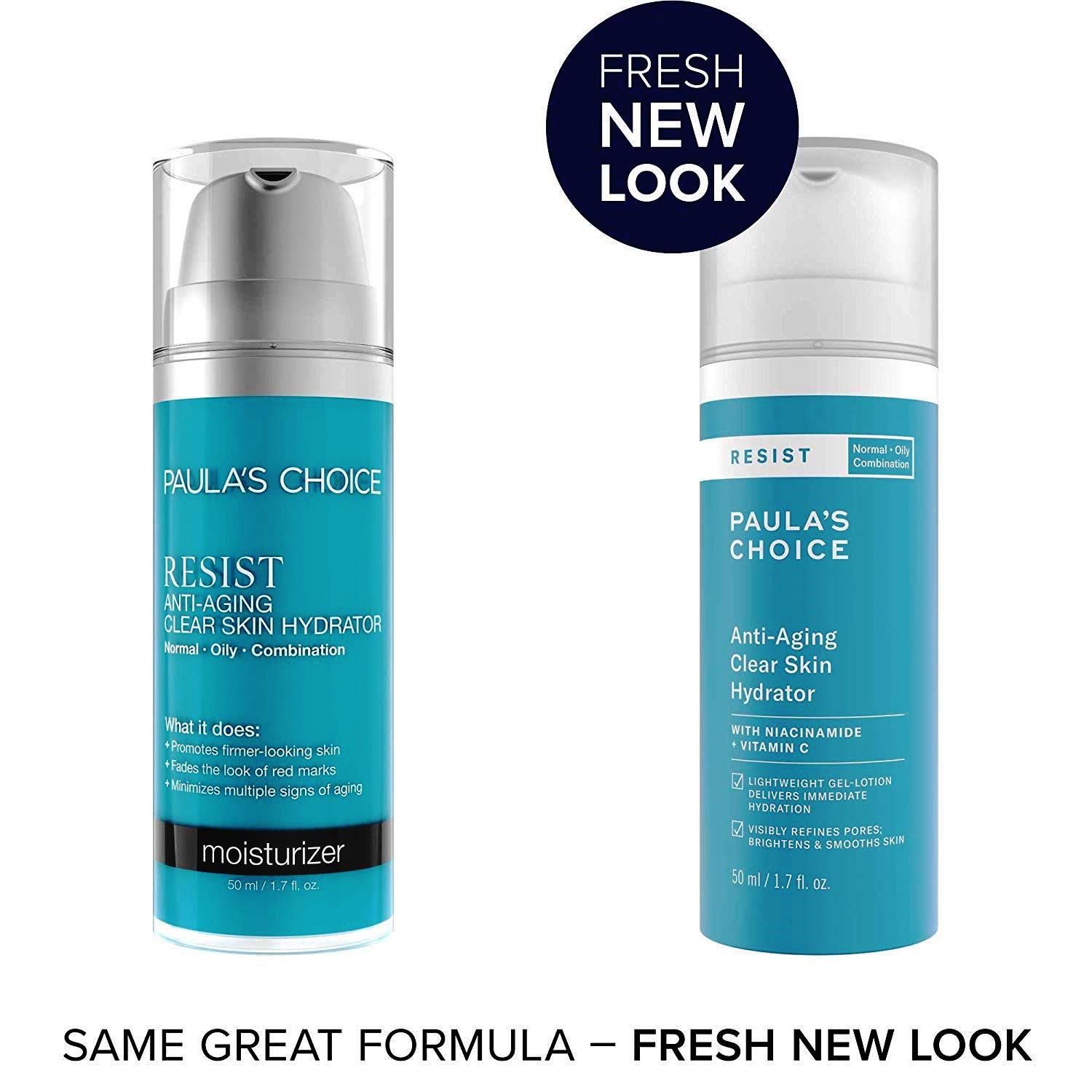 PAULA'S CHOICE :: Resist Anti-Aging Clear Skin Hydrator ม้อยเจอร์บำรุง ลดรอยแดง ริ้วรอย สำหรับผิวมัน ผสม