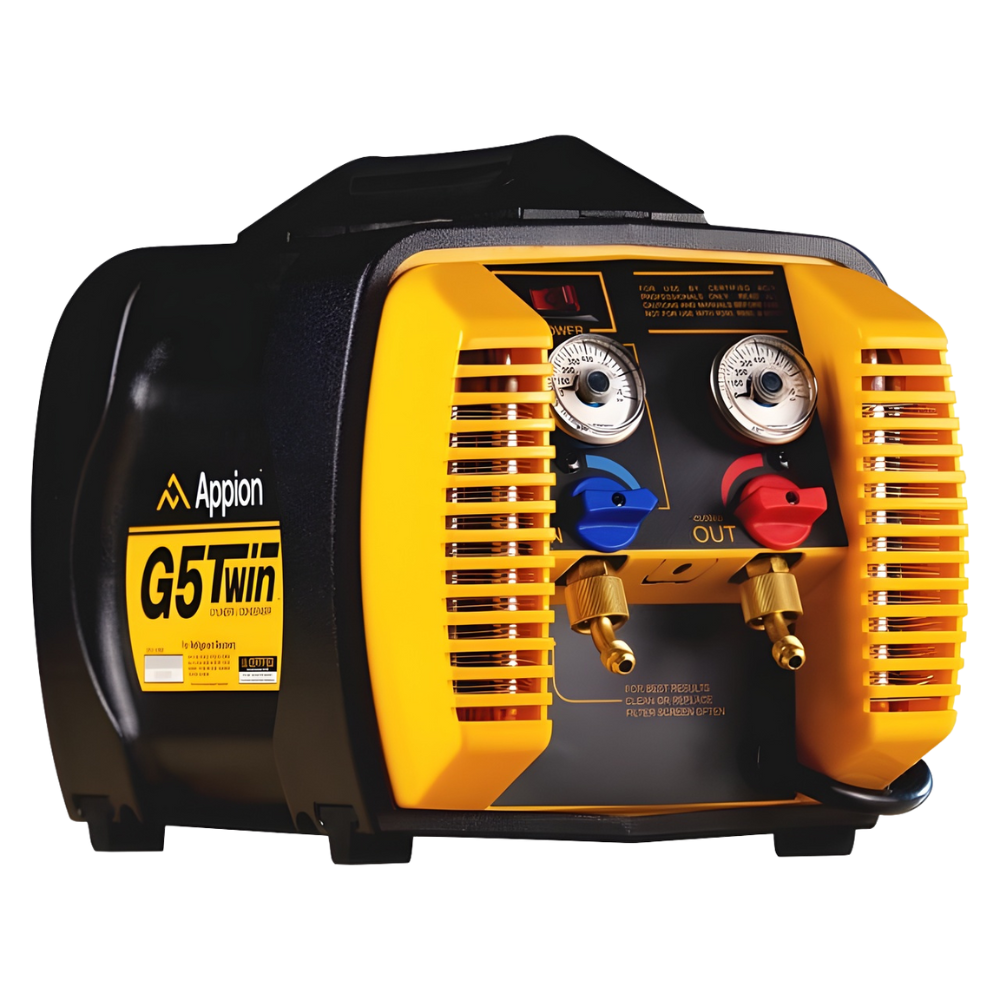 Appion รหัส G5Twin เครื่องกู้คืนสารทำความเย็นอัตโนมัติ, Refrigerant recovery machine