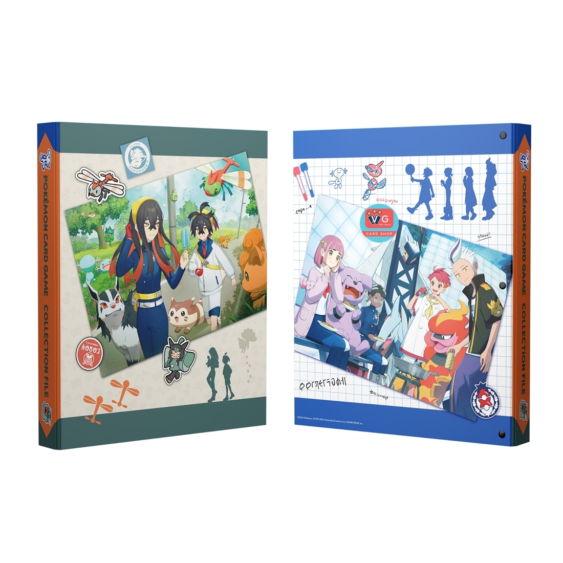 (Pre-order) แฟ้มสะสมการ์ด 9 ช่อง - Collection File The Paldea Journey แฟ้มโปเกมอน