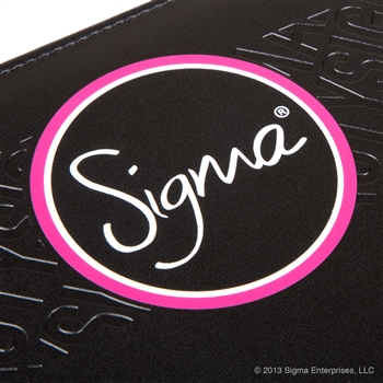 SIGMA :: Brush Case - Black กระเป๋าหนังใส่แปรงสีดำ สุดหรู เงางาม สามารถใส่แปรงทุกขนาดได้ถึง 29 ชิ้น