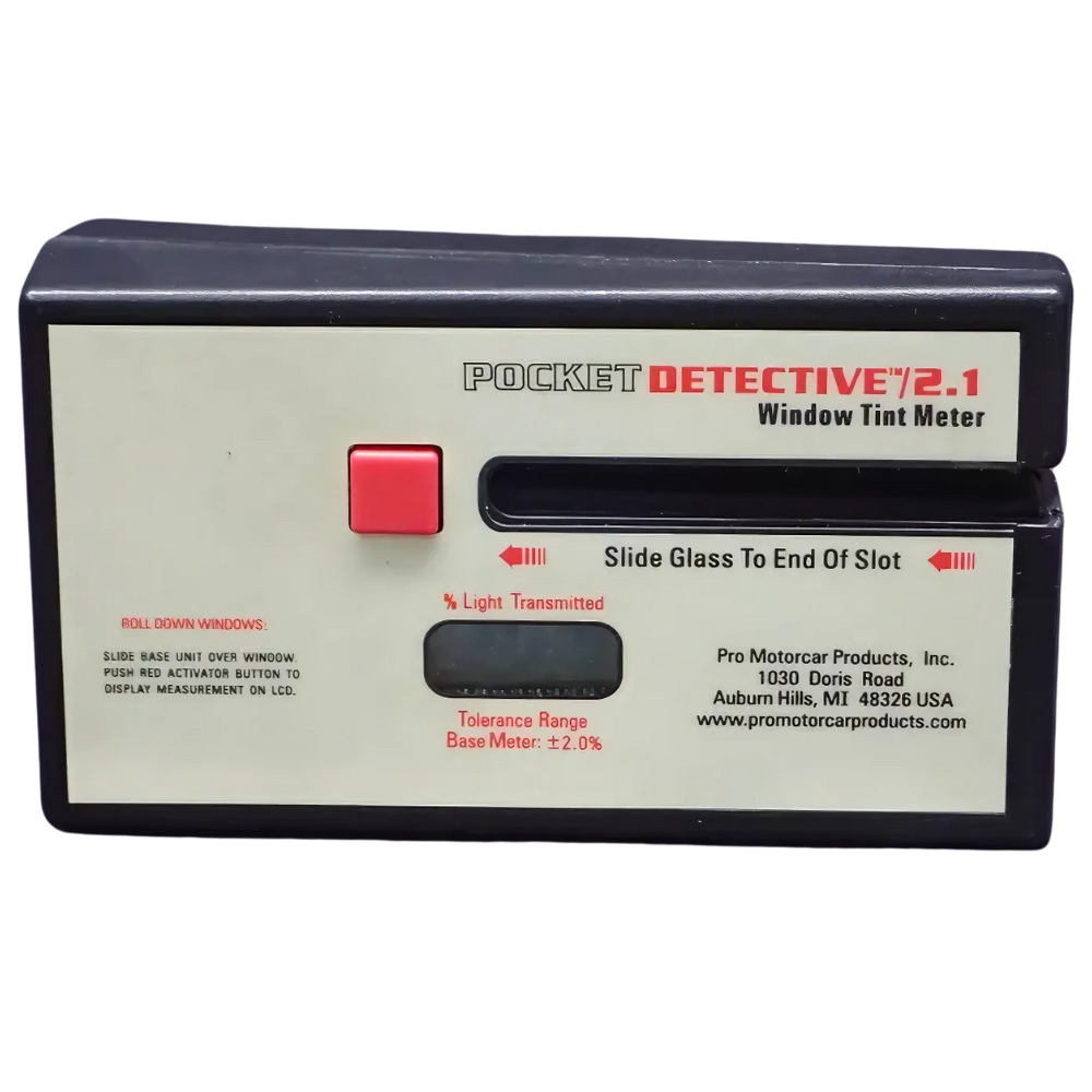 ProMotorCar รุ่น PD-2.1 เครื่องวัดฟิล์มกรองแสงชนิดการ์ดที่มีความแม่นยำสูง,Integrated window glass film meter,card type high precision