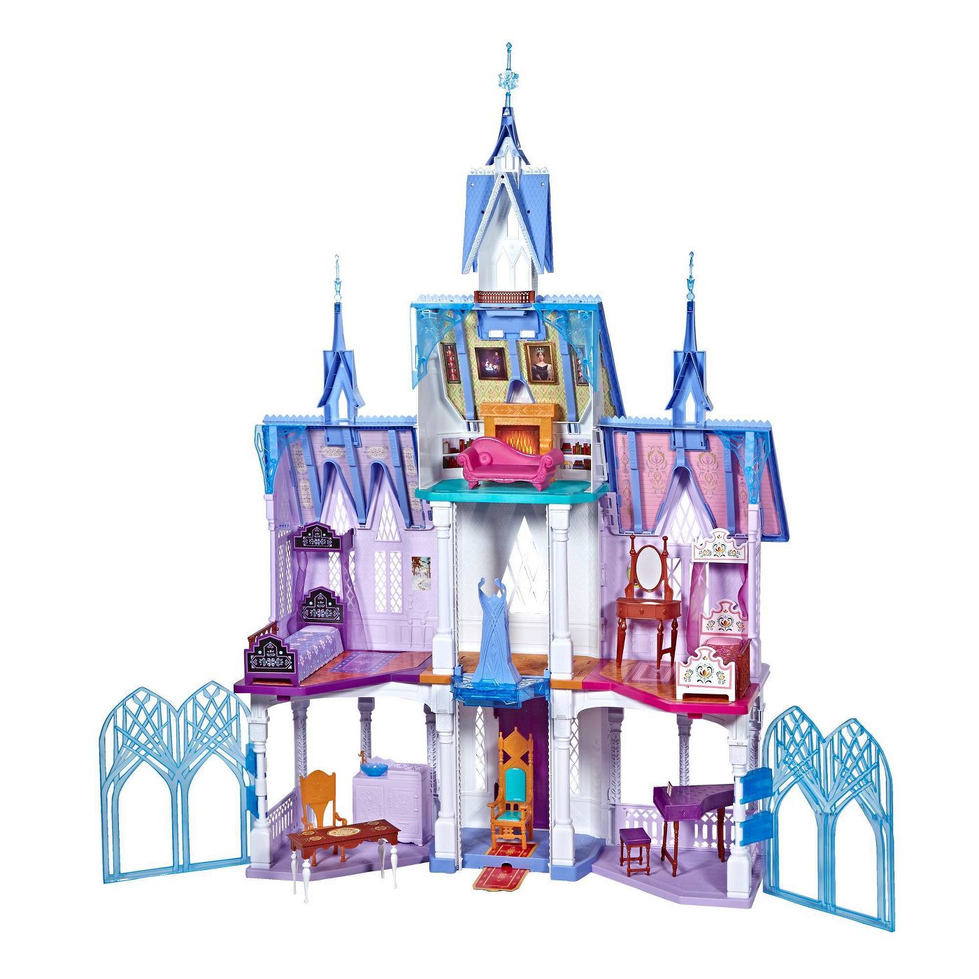 ปราสาทตุ๊กตา อเรนเดล มีไฟและระเบียงเคลื่อนที่ได้ จาก โฟรเซ่น 2 Disney Frozen 2 Ultimate Arendelle Castle Playset with Lights and Moving Balcony