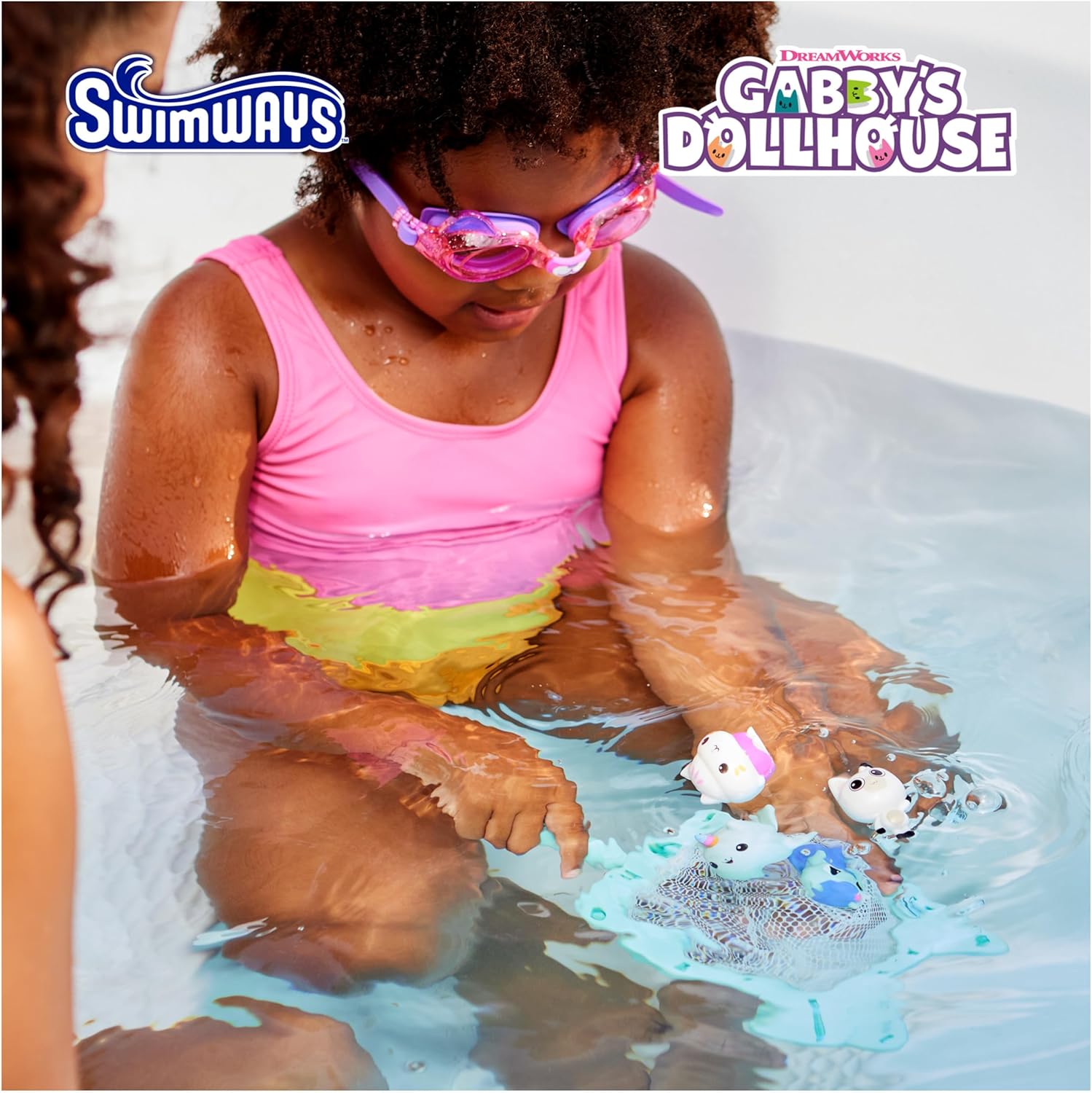 🧜♀️‼ใหม่ของเล่นฝึกทักษะหนูน้อย🦄นำเข้า🇺🇸 SwimWays Gabby's Dollhouse Dive n Catch- ของเล่นสระน้ำสำหรับน้องๆหนูการฝึกดำน้ำและว่ายน้ำ ราคา 1190 บาท 🫧