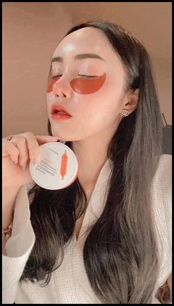 มาร์คใต้ตา IMAGES EYE MASK BLOOD ORANGE