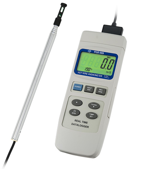 PCE รุ่น009 เครื่องวัดความเร็วลมAir Velocity Meter