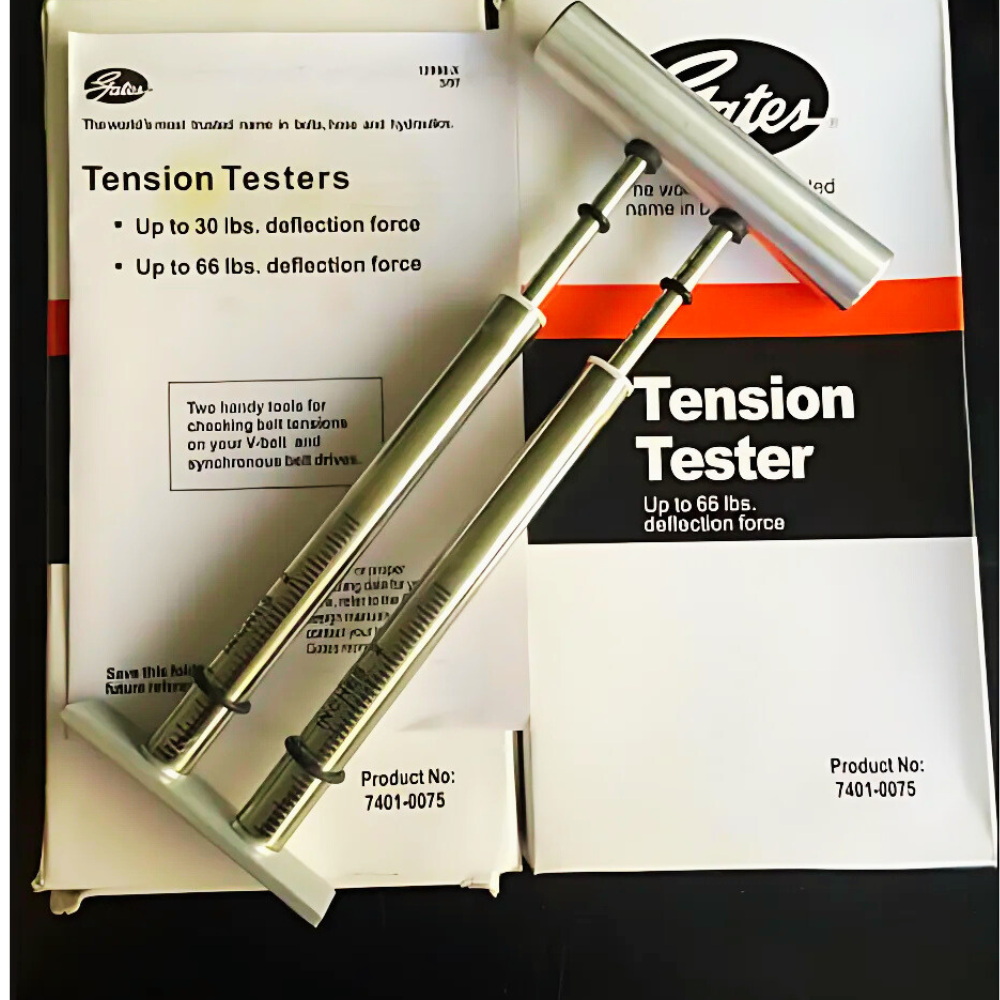GatesUnitta รุ่น 7401-00075(66lbs) ปากกาวัดความตึงสายพานแบบคู่,Double barrel tension tester,measurement range: (66lbs ,293.58N ,29.36kgf)
